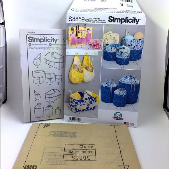 SIMPLICITY PATTERN 8859 - Organizers - Picture 3 of 6